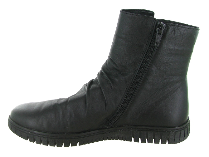 bottines et boots - Classique & Chic - femme - Cuir - Noir - Karyoka7403801_4