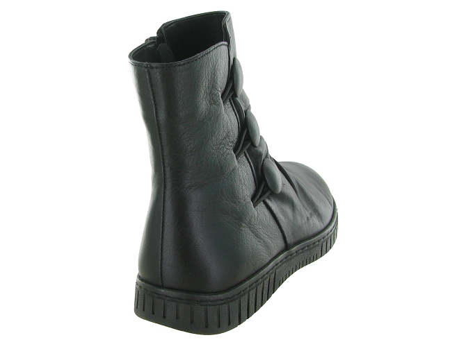 bottines et boots - Classique & Chic - femme - Cuir - Noir - Karyoka7403801_5