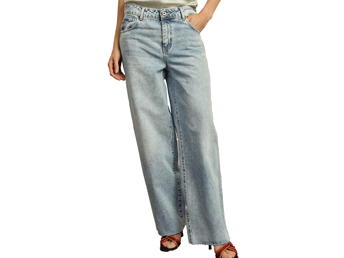 pantalon - JEANS - vetement femme - Coton - Bleu Marine - Dixie7410001_2