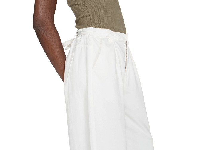 pantalon - JEANS - vetement femme - Coton - Blanc - Grace and mila7412901_4