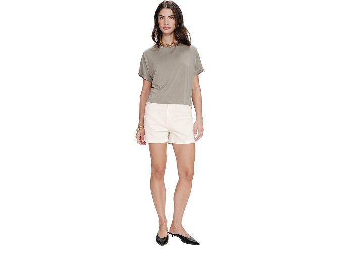 tee shirt - MANCHE LONGUE - vetement femme - Synthétique - Kaki - Grace and mila7413002_3