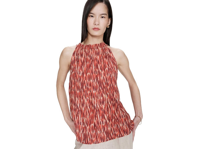 tee shirt - DEBARDEUR - vetement femme - Synthétique - Orange - Grace and mila7413901_2