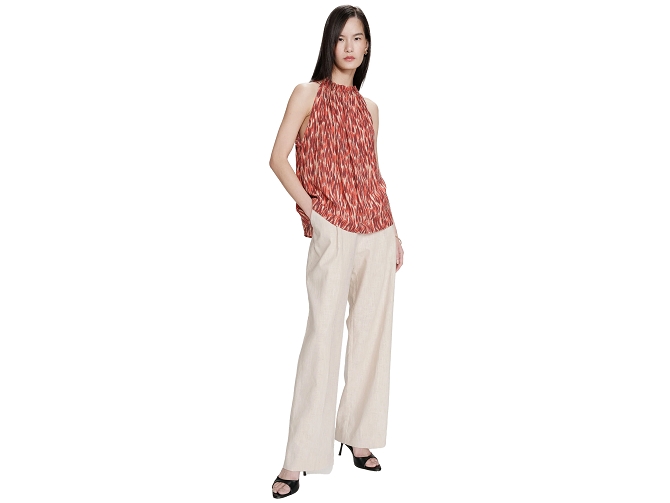 tee shirt - DEBARDEUR - vetement femme - Synthétique - Orange - Grace and mila7413901_4