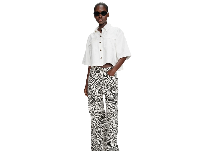 chemise - MANCHE COURTE - vetement femme - Coton - Blanc - Grace and mila7414301_4