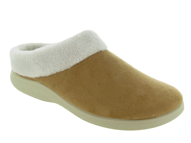 chaussons et pantoufles - Mules Sabots - femme - Synthétique - Camel - La maison de l espadrille