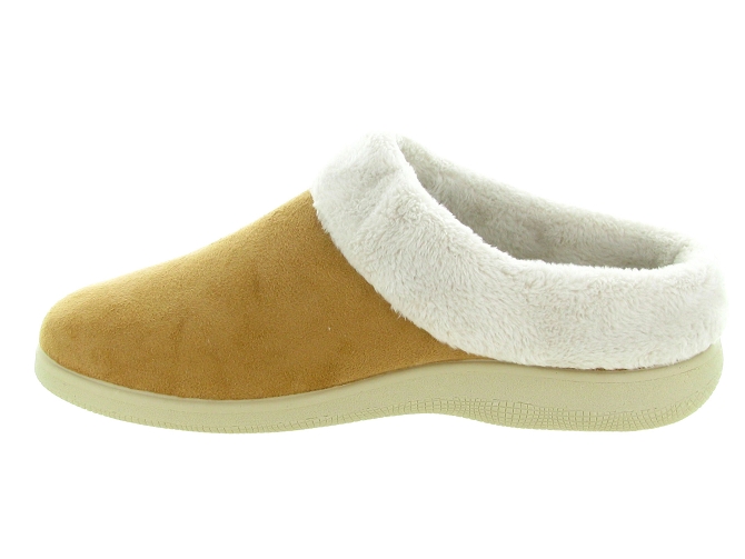chaussons et pantoufles - Mules Sabots - femme - Synthétique - Camel - La maison de l espadrille7419301_4