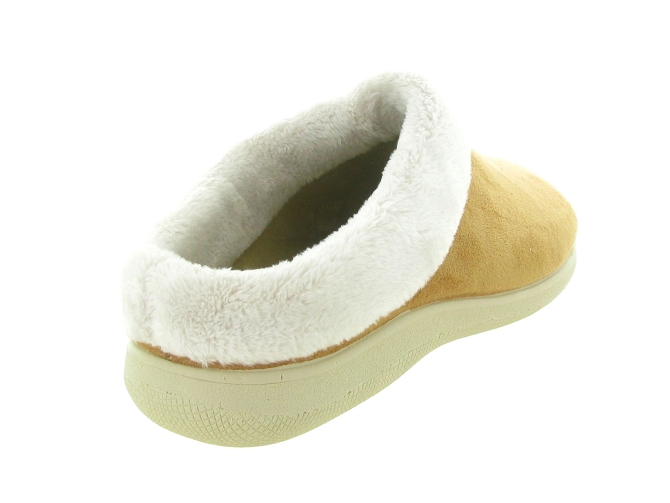 chaussons et pantoufles - Mules Sabots - femme - Synthétique - Camel - La maison de l espadrille7419301_5