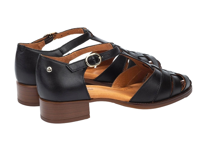 sandales et nu pieds - Confort - femme - Cuir - Noir - Pikolinos7421201_4