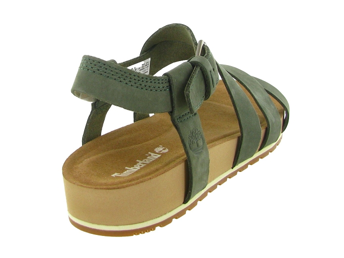 sandales et nu pieds - Confort - femme - Nubuck - Vert - Timberland7421501_5