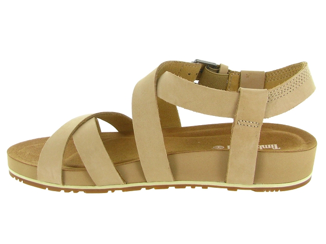 sandales et nu pieds - Confort - femme - Nubuck - Beige - Timberland7421502_4