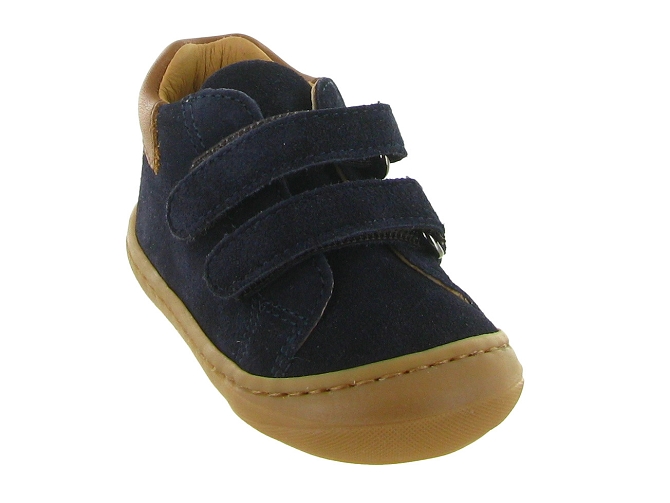pre marche du 16 au 23 - Semelle souple - bebe garcon - Nubuck - Bleu Marine - Babybotte7422001_3