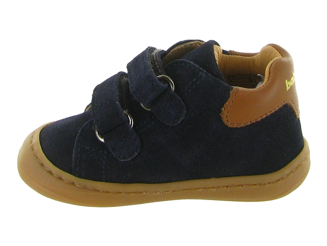 pre marche du 16 au 23 - Semelle souple - bebe garcon - Nubuck - Bleu Marine - Babybotte7422001_4