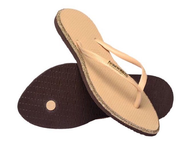 sandales et nu pieds - Entre doigt & Tong - femme - Synthétique - Beige - Havaianas7422201_3