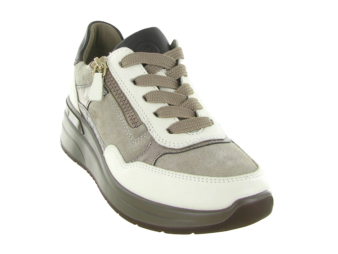 baskets et sneakers - Confort - femme - Cuir - Crème - Ara7427501_3