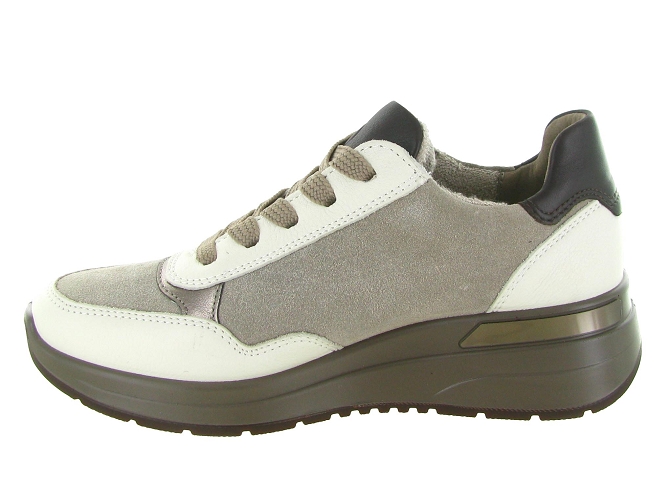 baskets et sneakers - Confort - femme - Cuir - Crème - Ara7427501_4