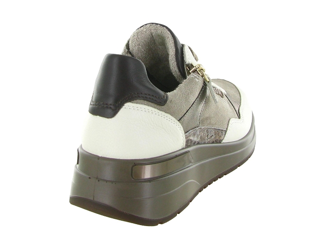 baskets et sneakers - Confort - femme - Cuir - Crème - Ara7427501_5