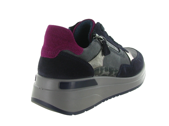 baskets et sneakers - Confort - femme - Cuir - Anthracite - Ara7427502_5