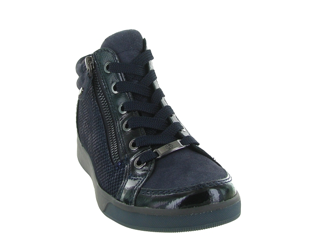 baskets et sneakers - Montante - femme - Cuir - Bleu Marine - Ara7427701_3