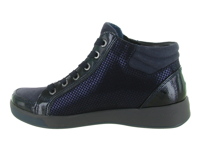 baskets et sneakers - Montante - femme - Cuir - Bleu Marine - Ara7427701_4