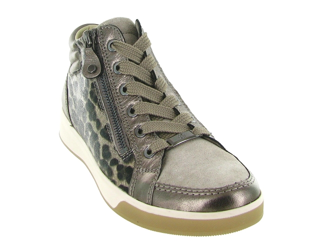baskets et sneakers - Montante - femme - Cuir - Léopard - Ara7427702_3