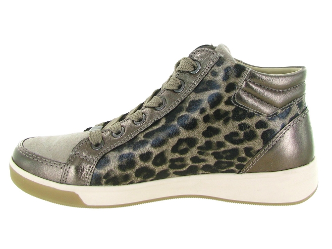 baskets et sneakers - Montante - femme - Cuir - Léopard - Ara7427702_4