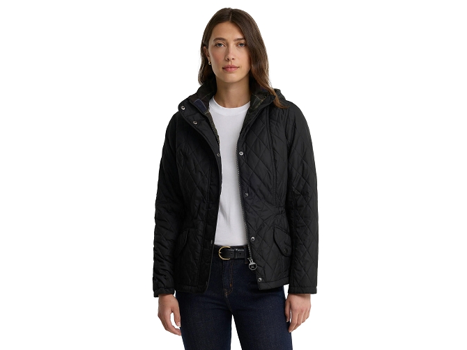 veste - IMPERMEABLE - vetement femme - Coton - Noir - Barbour7429501_2