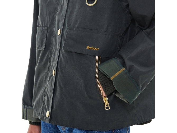 veste - IMPERMEABLE - vetement femme - Coton - Vert - Barbour7429801_4