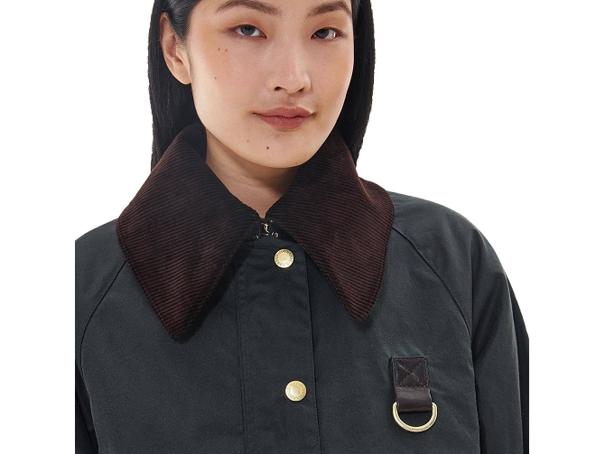 veste - IMPERMEABLE - vetement femme - Coton - Vert - Barbour7429801_5