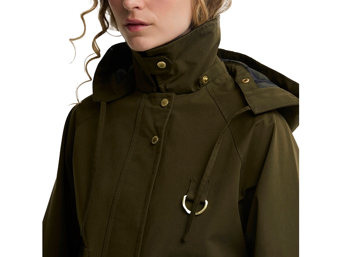 veste - IMPERMEABLE - vetement femme - Coton - Vert - Barbour7430001_4