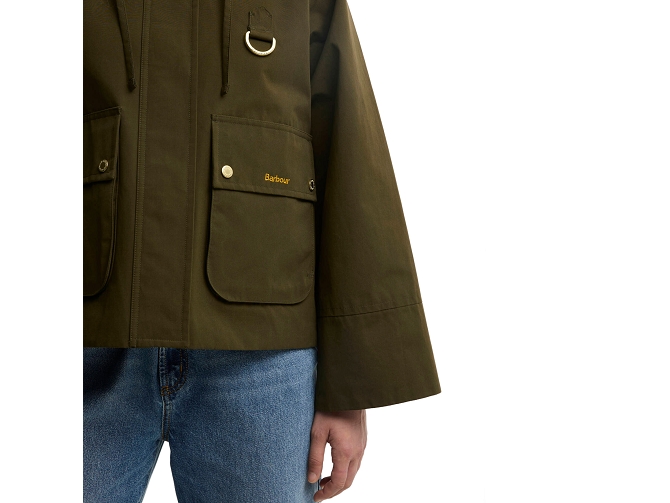 veste - IMPERMEABLE - vetement femme - Coton - Vert - Barbour7430001_6