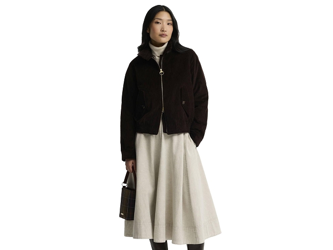 veste - IMPERMEABLE - vetement femme - Coton - Marron - Barbour7430101_3