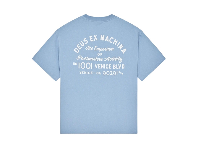 tee shirt - MANCHE COURTE - vetement homme - Cuir - Bleu - Deus7431801_2