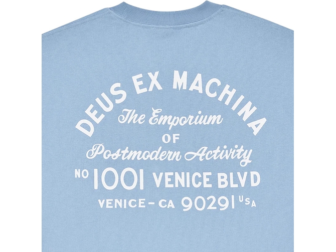 tee shirt - MANCHE COURTE - vetement homme - Cuir - Bleu - Deus7431801_4