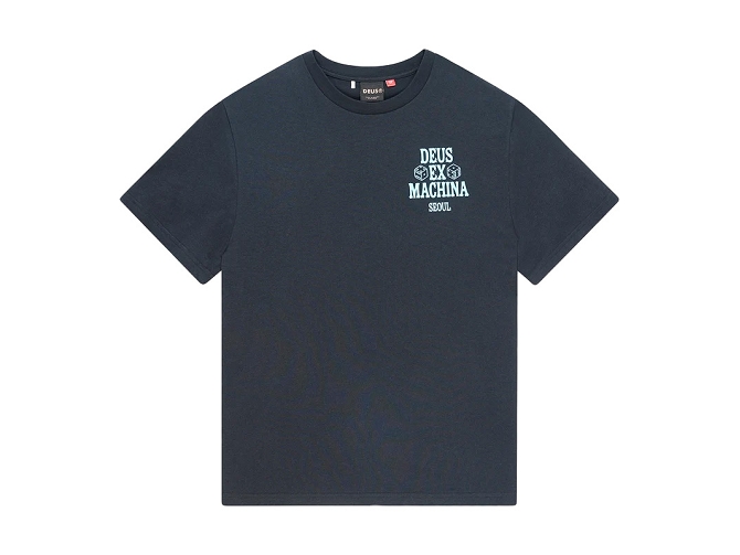 tee shirt - MANCHE COURTE - vetement homme - Cuir - Noir - Deus