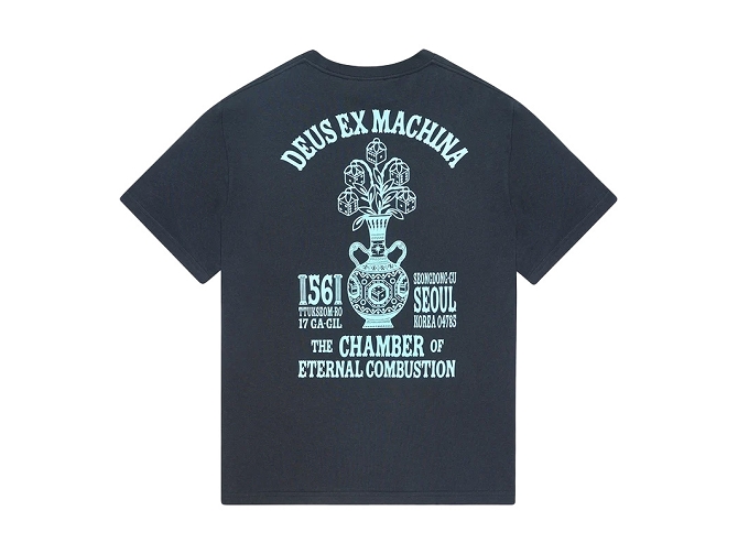 tee shirt - MANCHE COURTE - vetement homme - Cuir - Noir - Deus7432501_2