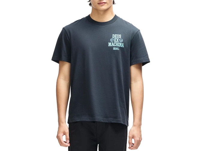 tee shirt - MANCHE COURTE - vetement homme - Cuir - Noir - Deus7432501_4