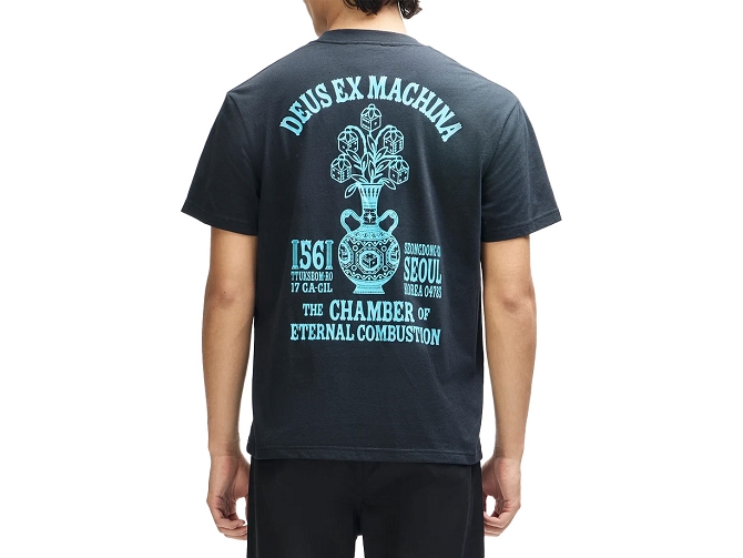 tee shirt - MANCHE COURTE - vetement homme - Cuir - Noir - Deus7432501_5