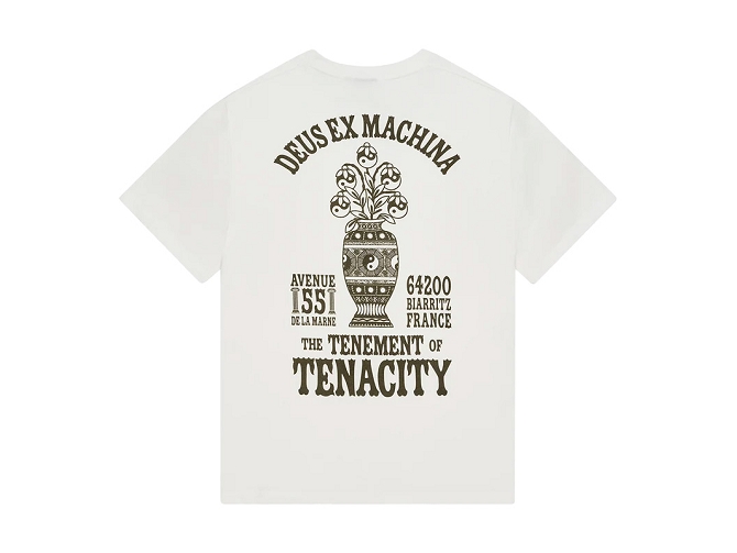 tee shirt - MANCHE COURTE - vetement homme - Cuir - Blanc - Deus7432601_2