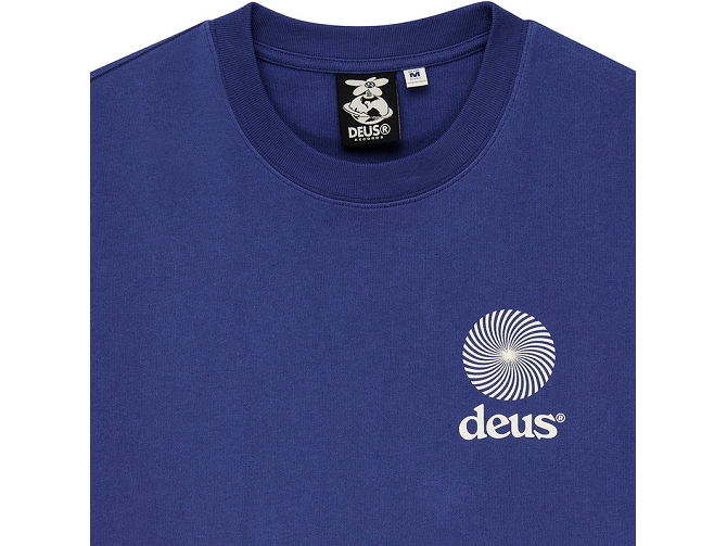 tee shirt - MANCHE COURTE - vetement homme - Cuir - Bleu Marine - Deus7432701_3