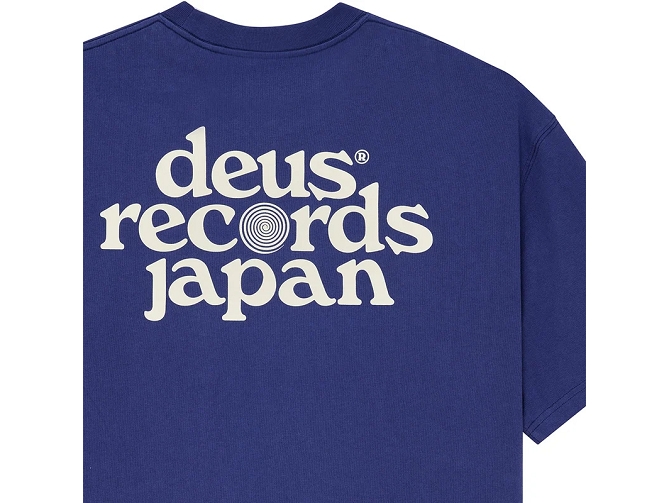 tee shirt - MANCHE COURTE - vetement homme - Cuir - Bleu Marine - Deus7432701_4