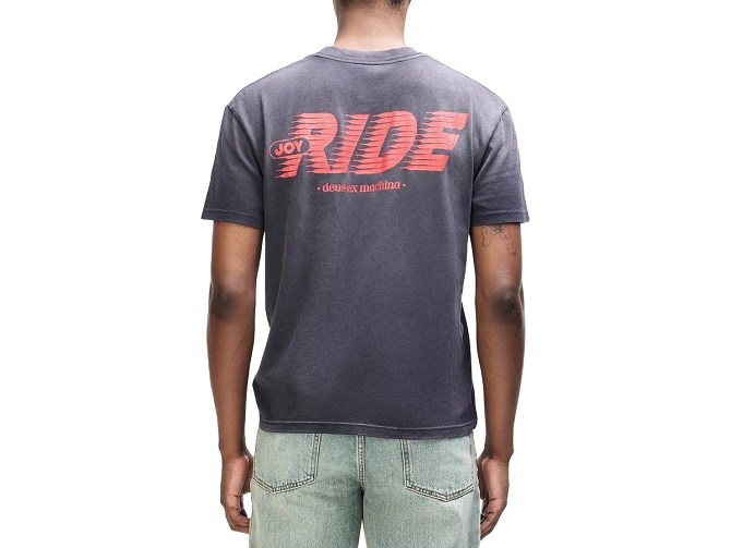 tee shirt - MANCHE COURTE - vetement homme - Cuir - Noir - Deus7432801_4