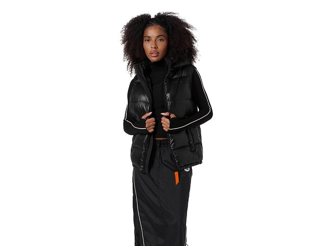 veste - SANS MANCHE - vetement femme - Textile - Noir - Gertrude7434302_2