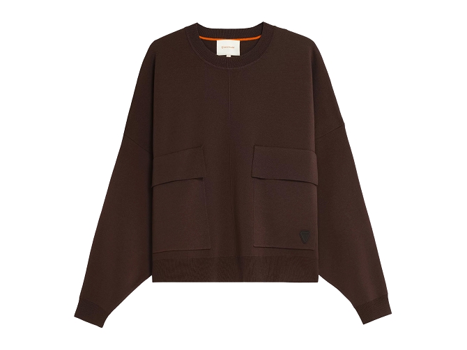 pull - MANCHE LONGUE - vetement femme - Textile - Bordeaux - Gertrude