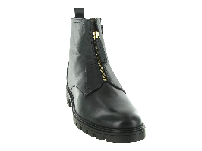 bottines et boots - Motardes - femme - Cuir - Noir - Ara7440001_3