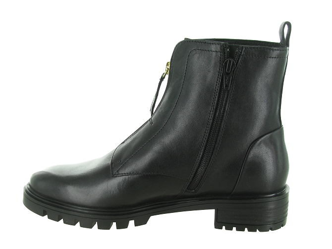 bottines et boots - Motardes - femme - Cuir - Noir - Ara7440001_4