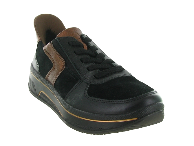 baskets et sneakers - Confort - femme - Cuir - Noir - Ara7440101_3