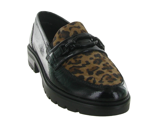 mocassins - Elégant - femme - Cuir - Léopard - Ara7440301_3