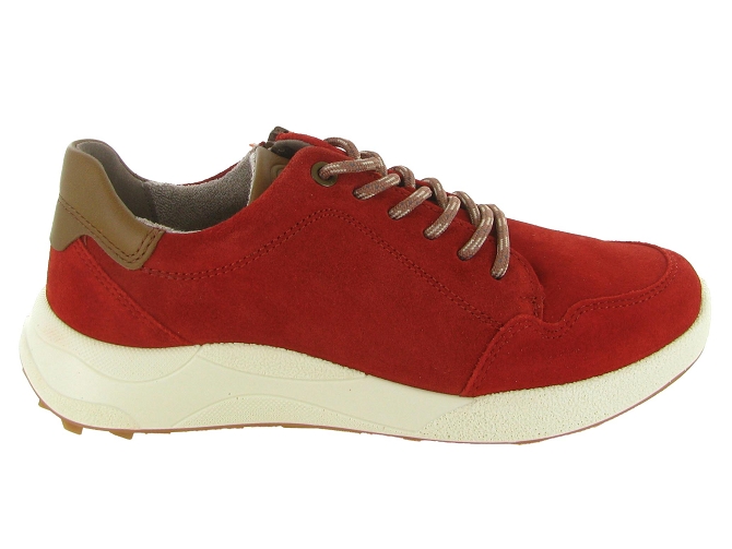 baskets et sneakers - Confort - femme - Nubuck - Orange - Ara7440401_2
