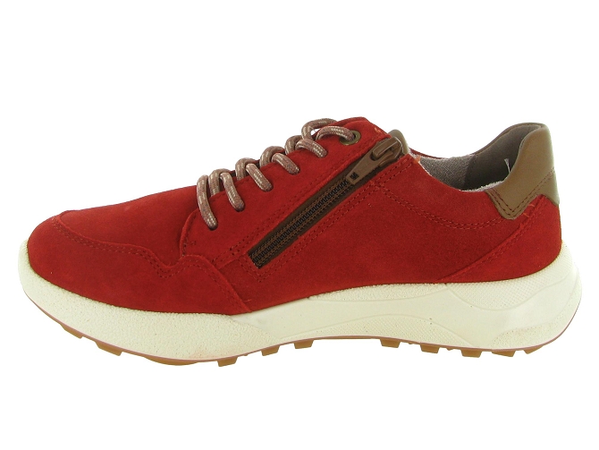 baskets et sneakers - Confort - femme - Nubuck - Orange - Ara7440401_4