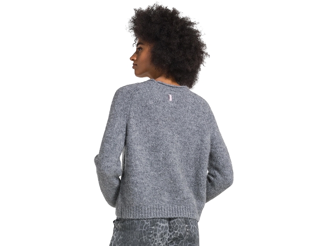 pull - MANCHE LONGUE - vetement femme - Coton - Beige - Deha7446401_2